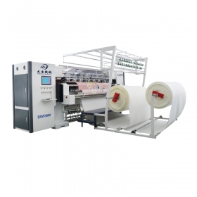 電腦無(wú)梭多針絎縫機